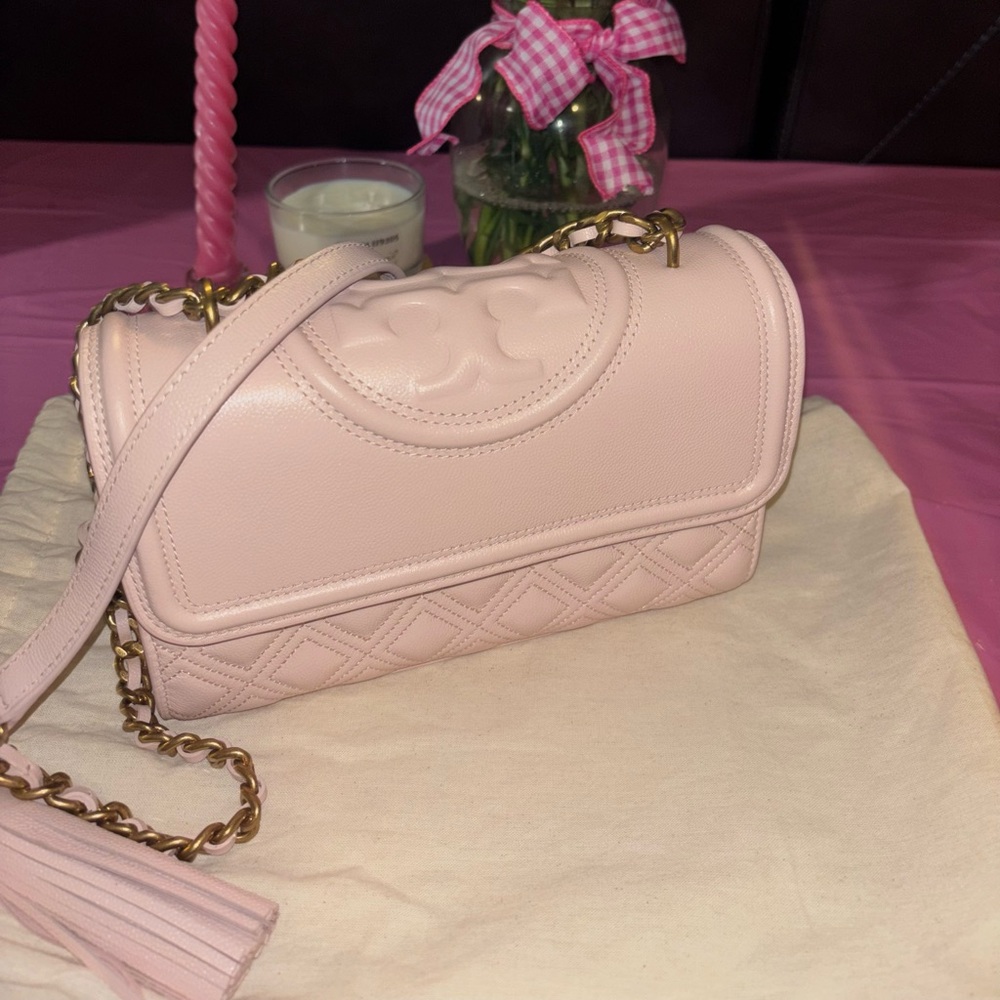 Tory Burch Light Pink Crossbody Bag